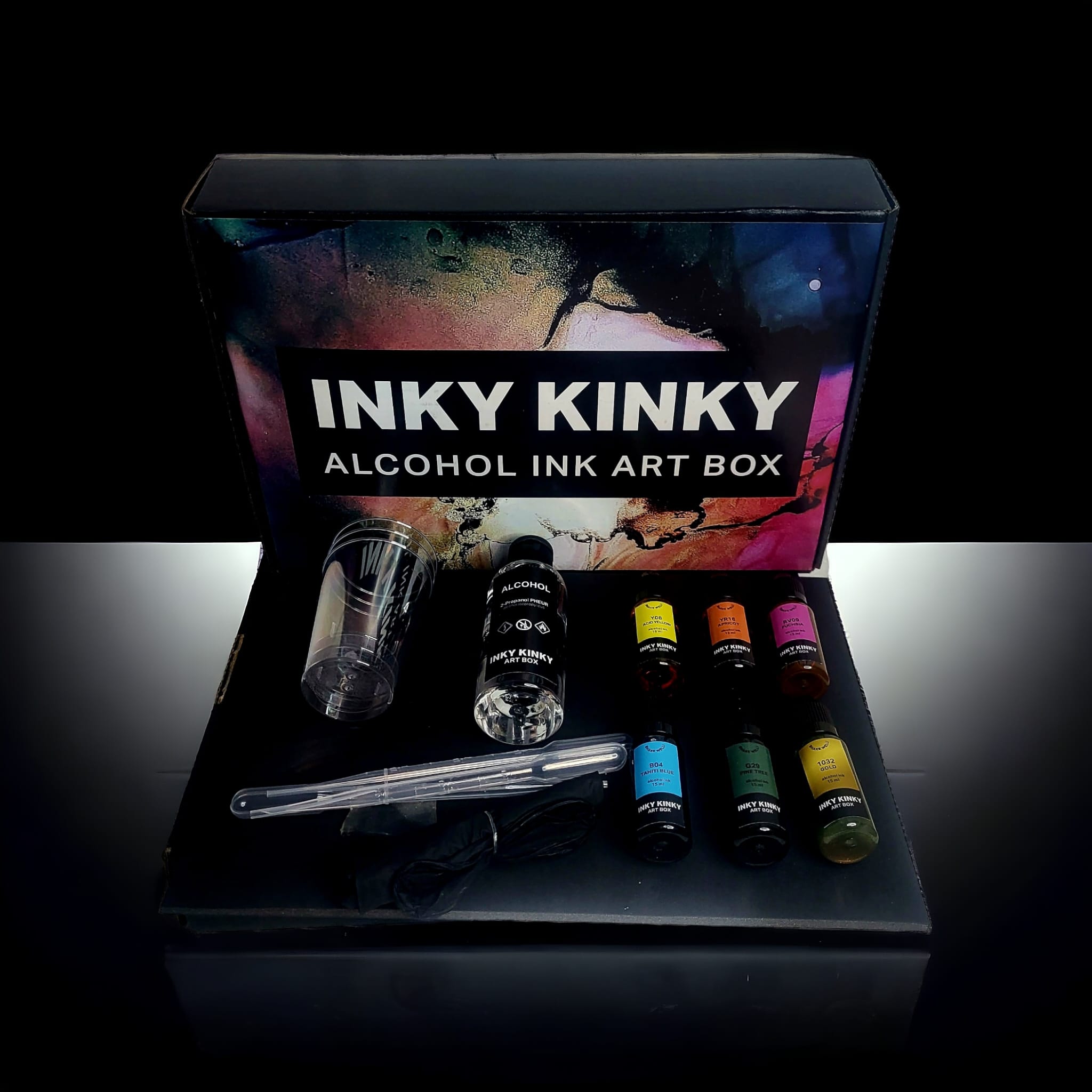 INKY KINKY ART BOX OPEN